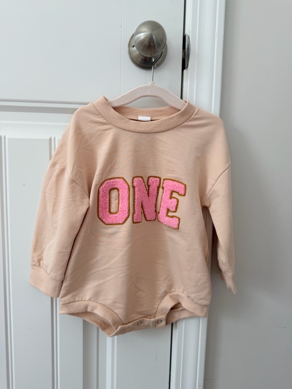 Embroidered ONE Romper